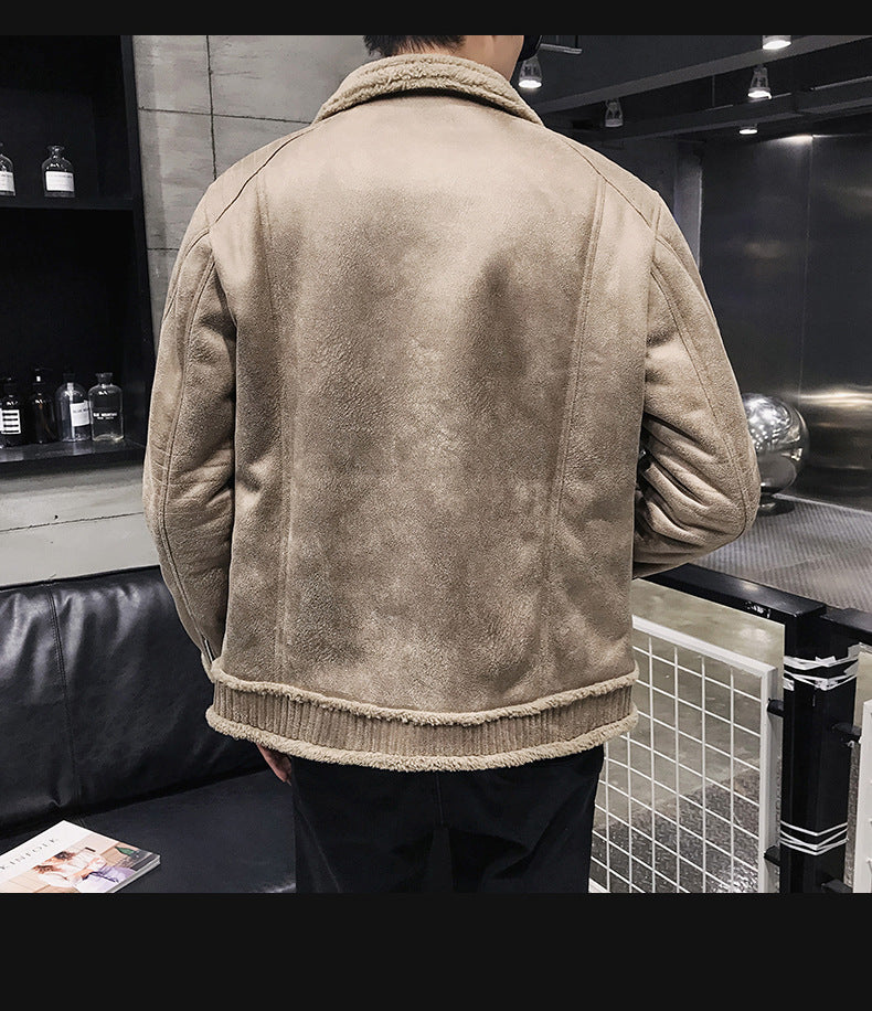 Men's Cotton Leather Jacket