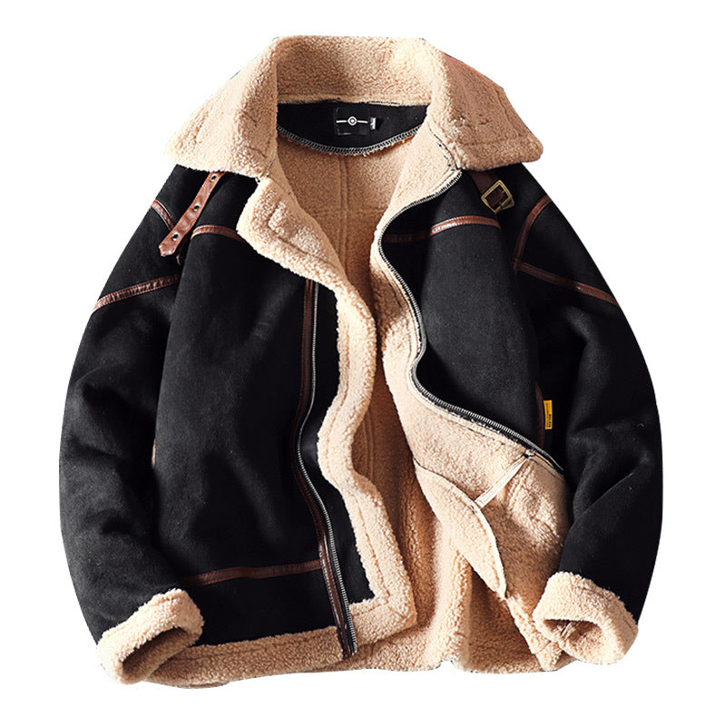 winter warm large cotton padded jacket