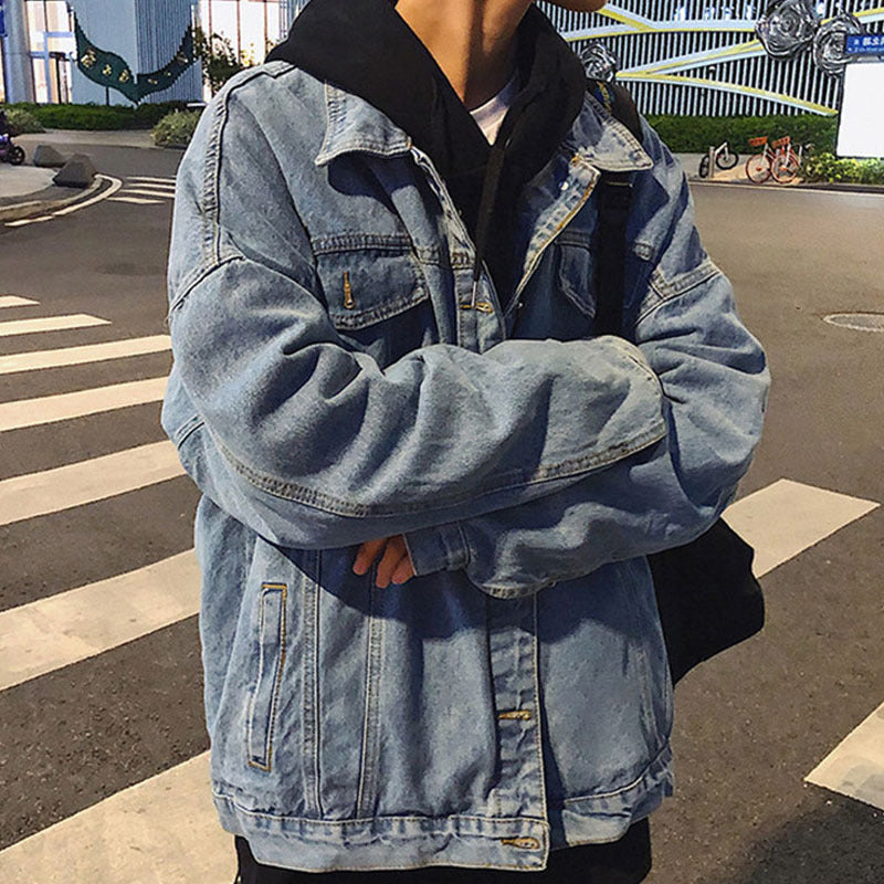 Men denim jacket