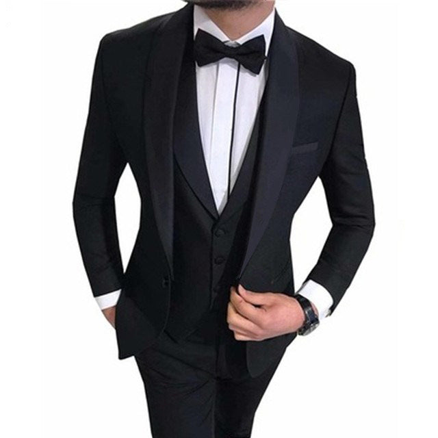 New Men's Suit Three Piece tuxedo Suit