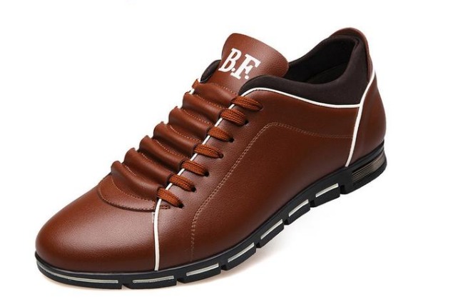 Zapatos casuales de hombre Zapatos de cuero de moda para hombres Zapatos planos de verano para hombres