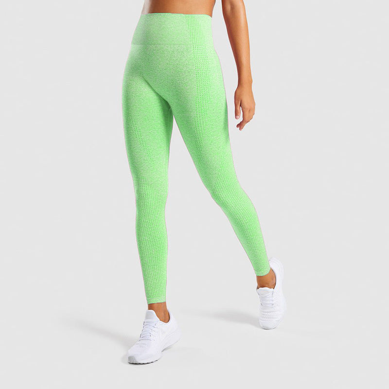 Pantalones deportivos push-up sin costuras de cintura alta para mujer, pantalones de Yoga para correr y Fitness