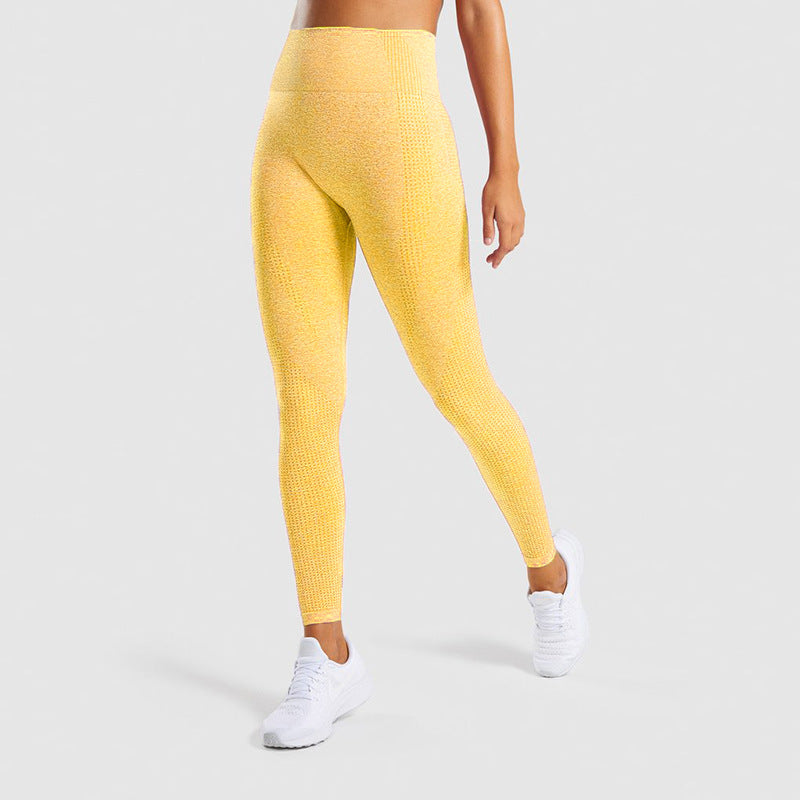 Pantalones deportivos push-up sin costuras de cintura alta para mujer, pantalones de Yoga para correr y Fitness