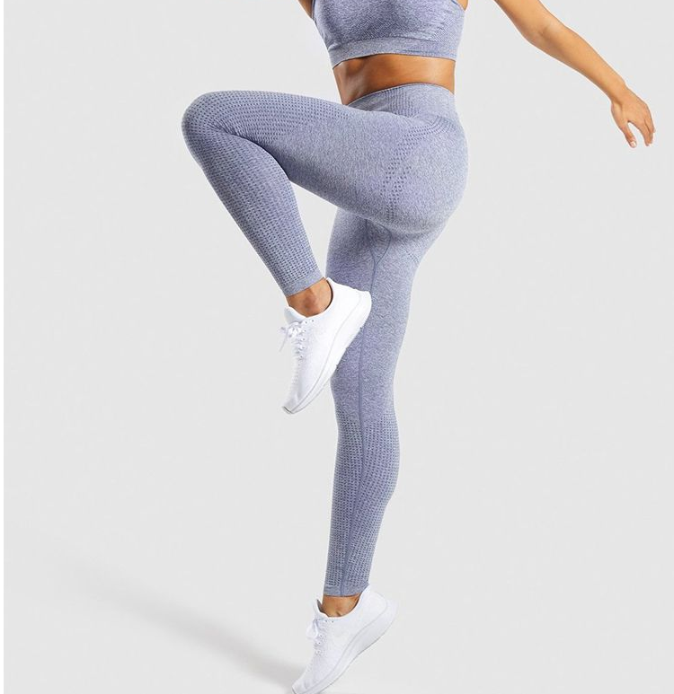 Pantalones deportivos push-up sin costuras de cintura alta para mujer, pantalones de Yoga para correr y Fitness