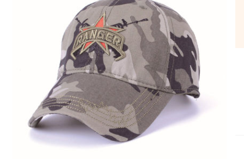 Soldado Unisex Sombrero Retro Camo Gorras de béisbol