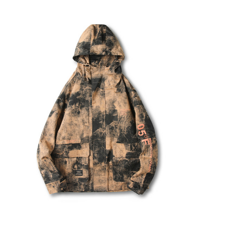 Casual men's camouflage jacket