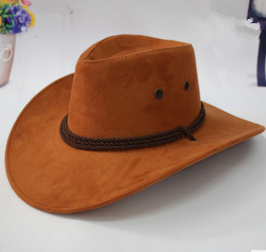 Summer men's sun hat, western cowboy hat