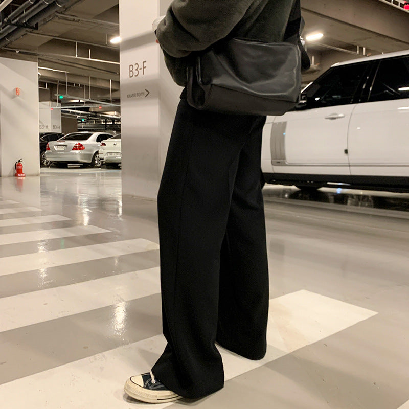 Men's Casual Suit Korean Fashion Long Pants