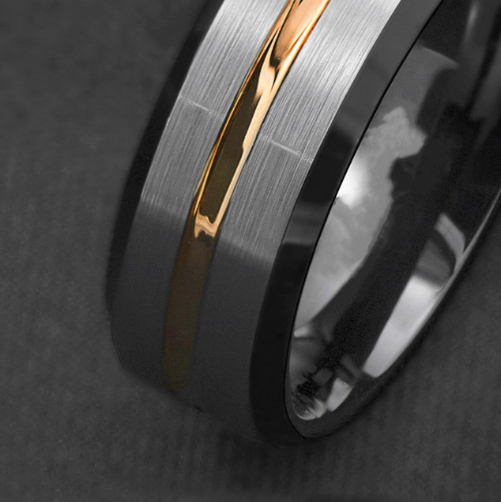Gold Stripe Ring