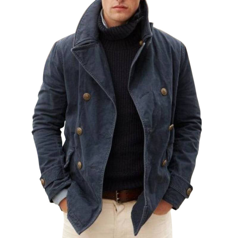 Casual Fashion Lined Solid Color Jacket