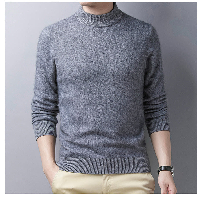 Half Collar Wool Sweater