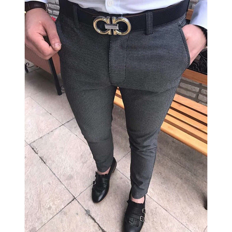 Casual Trousers Men's Suit Trousers