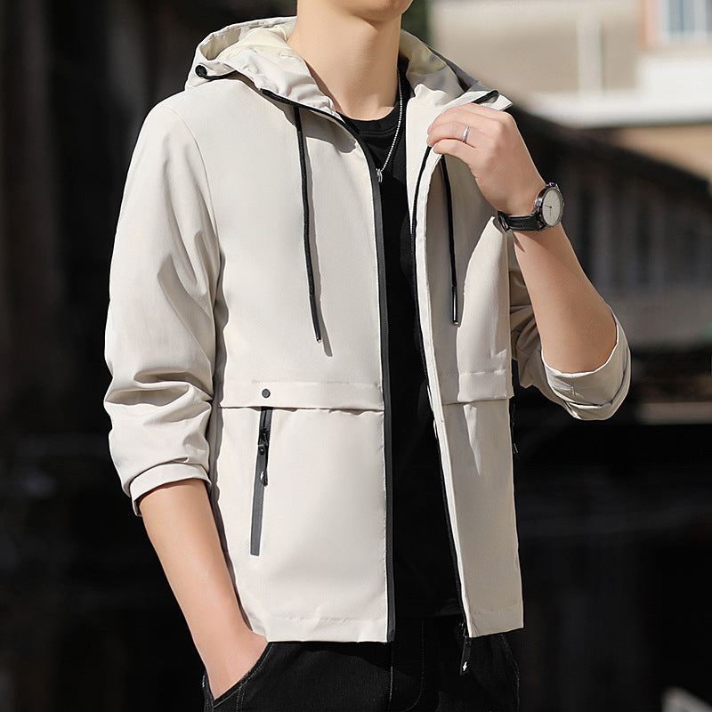 Slim Trendy Embroidered Thin Casual Jacket