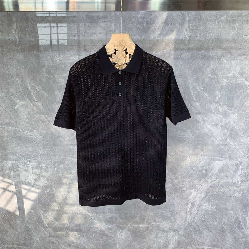 High end Knitted Polo Shirt