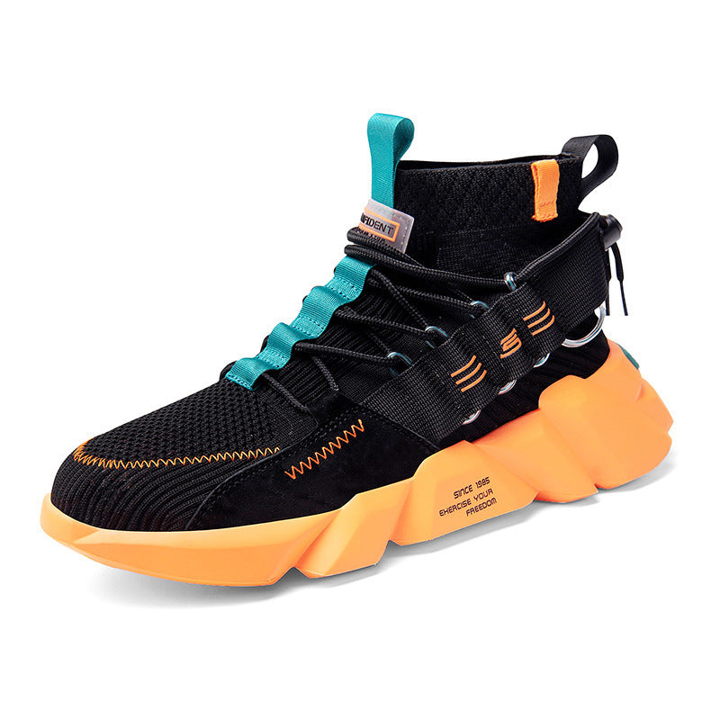 High-Top Casual Sports Shoes Personality Sneakers Men