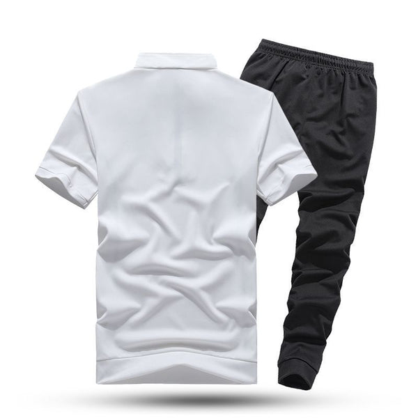 Spring And Summer Casual Running Suit Men