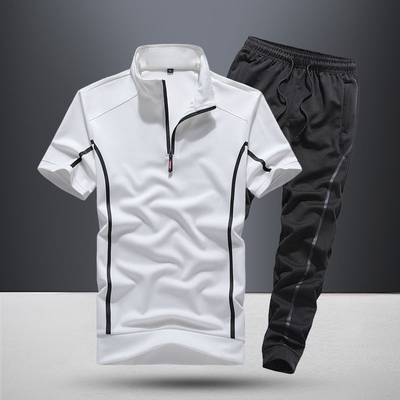 Spring And Summer Casual Running Suit Men