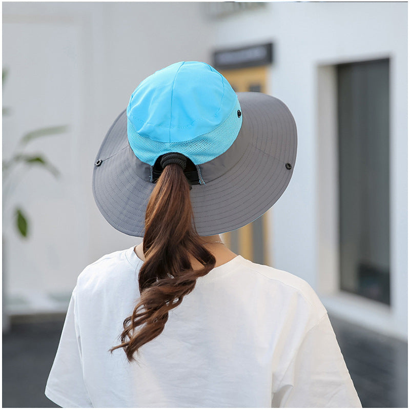 Summer Foldable Sun Fisherman Hat Women