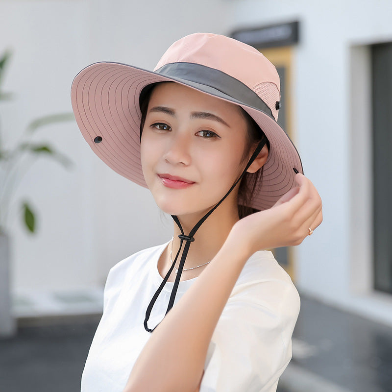 Summer Foldable Sun Fisherman Hat Women