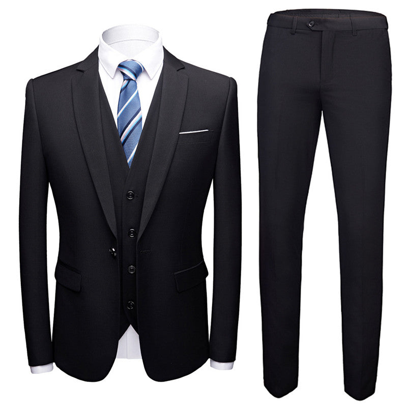 Conjunto de traje de vestir de boda para hombre Business plus