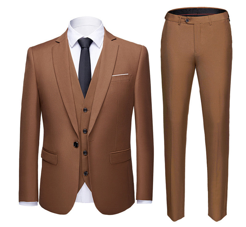 Conjunto de traje de vestir de boda para hombre Business plus