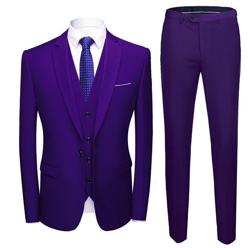 Conjunto de traje de vestir de boda para hombre Business plus