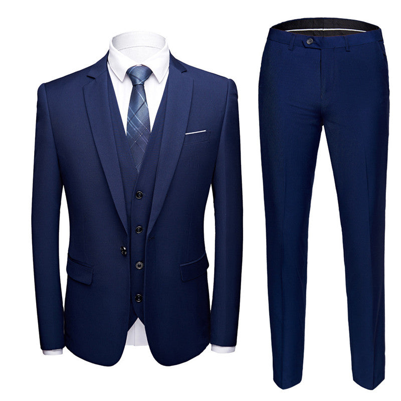 Conjunto de traje de vestir de boda para hombre Business plus