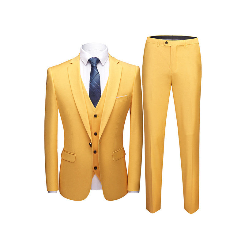 Conjunto de traje de vestir de boda para hombre Business plus