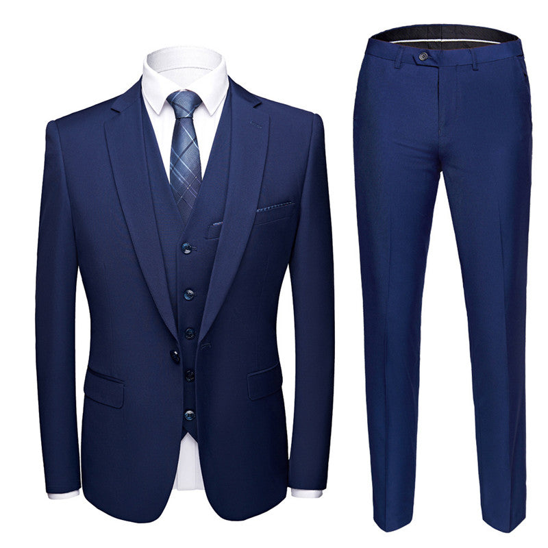 Conjunto de traje de vestir de boda para hombre Business plus