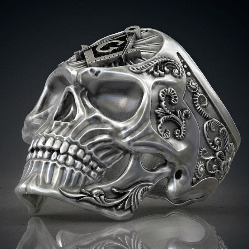 Masonic Skull Ring