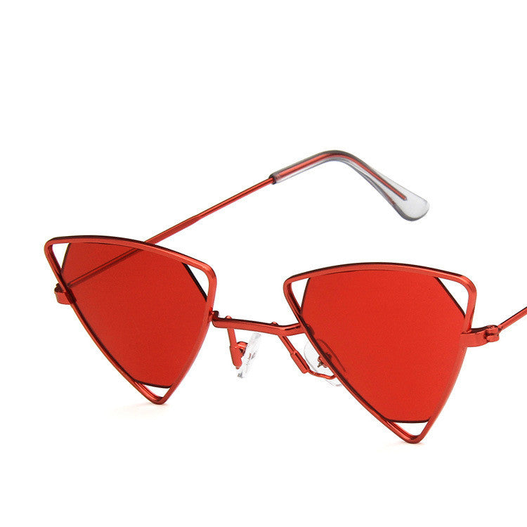 Retro Alloy Triangle Punk Sunglasses Men and women