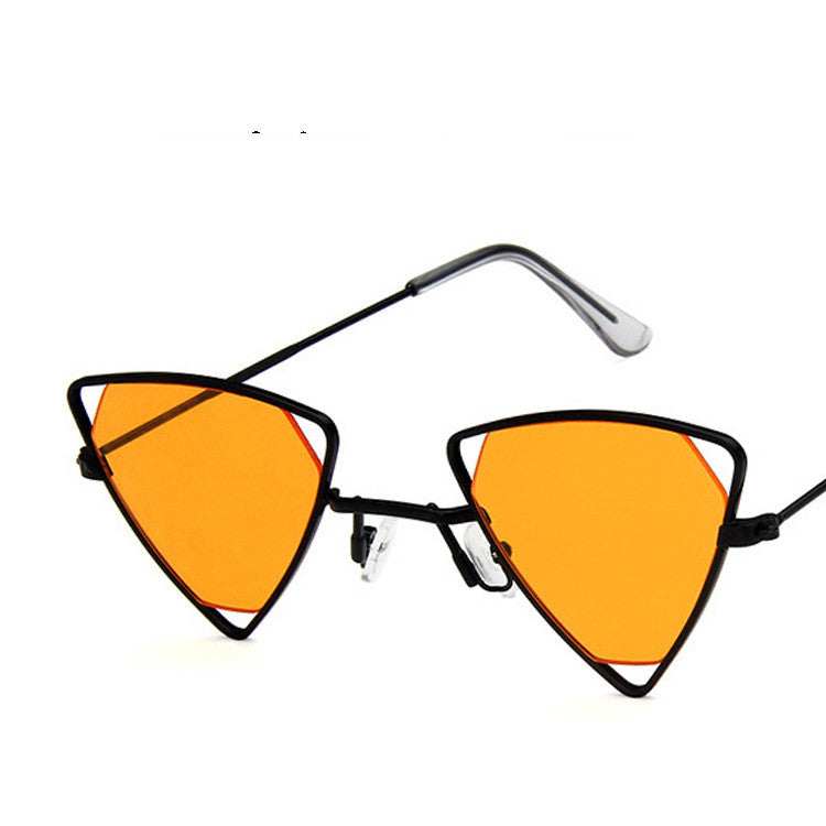 Retro Alloy Triangle Punk Sunglasses Men and women