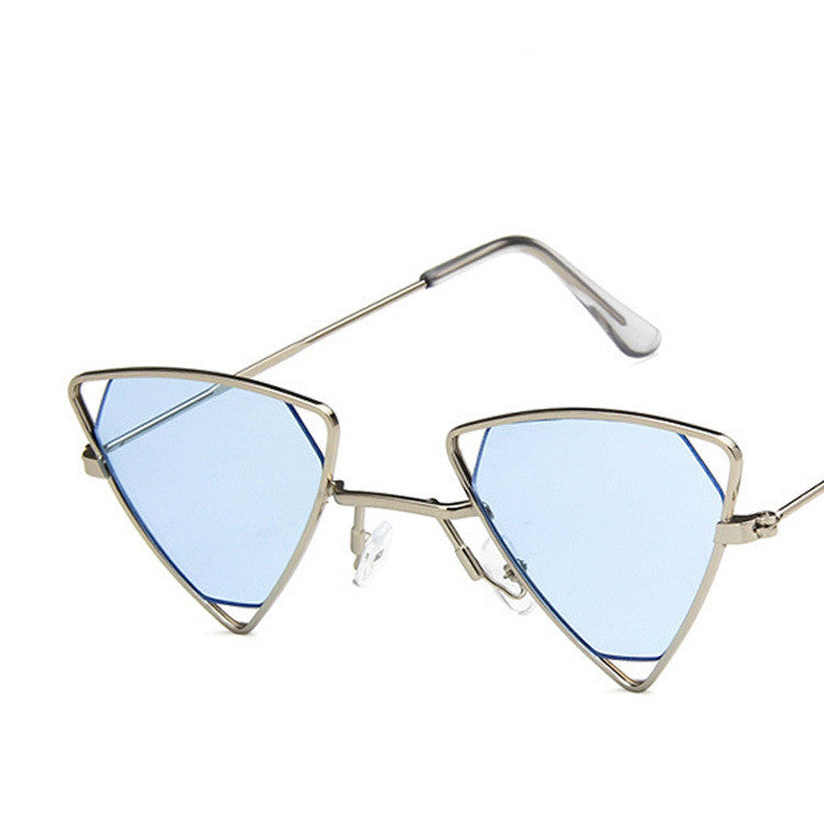 Retro Alloy Triangle Punk Sunglasses Men and women