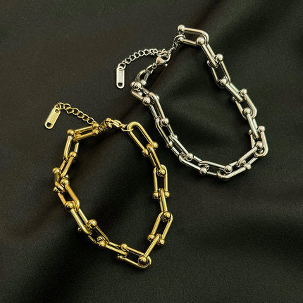 Stainless Steel Bracelet For Men And Women Couples