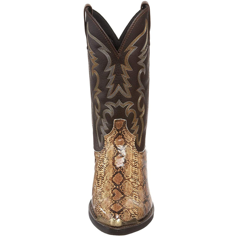 High-Heeled Iron Head Western Cowboy Boots