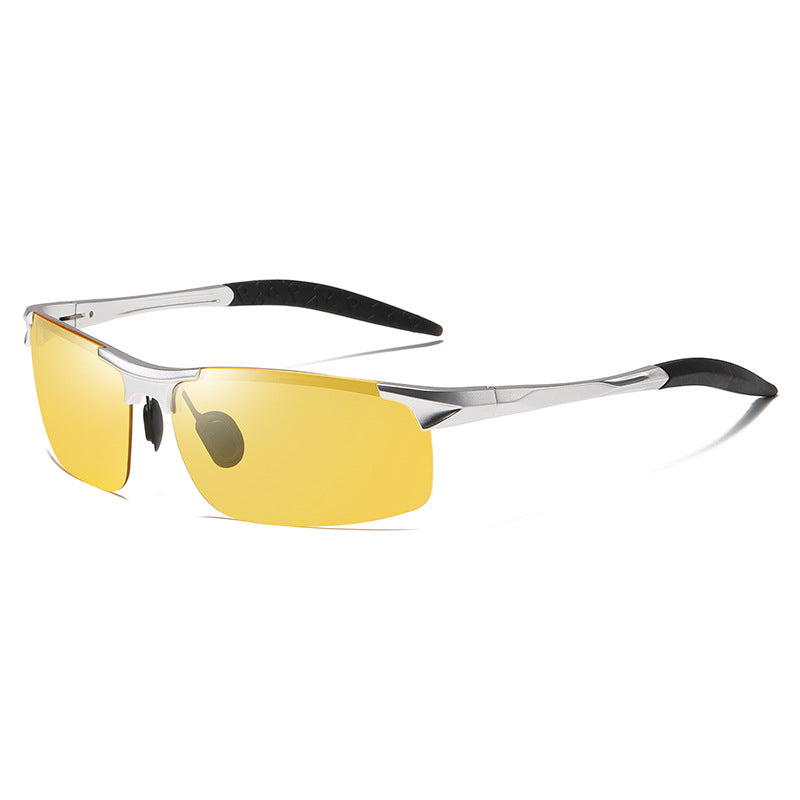 Day And Night Color-changing Glasses Driving Sunglasses