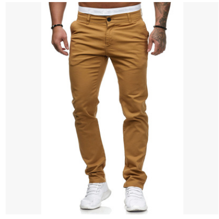 Pantalones casual slim fit para hombre