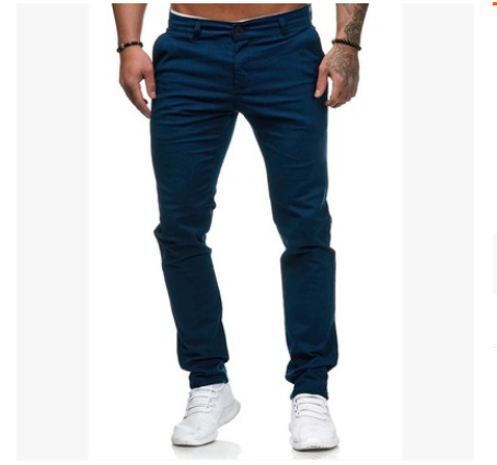 Slim-fit Men's Casual Trousers
