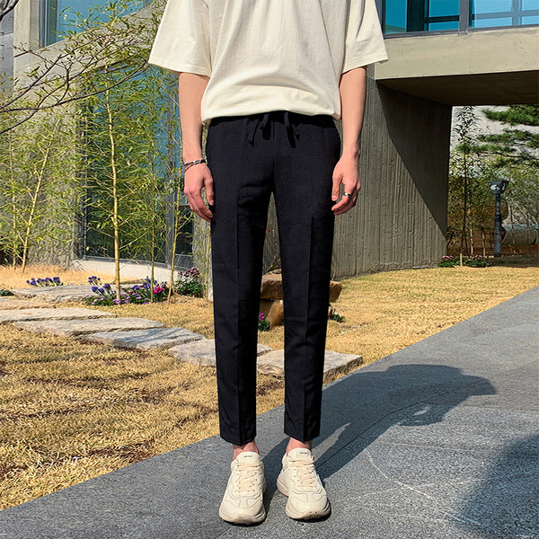 Men's Ninth Casual Pants Men's Korean Style Pants