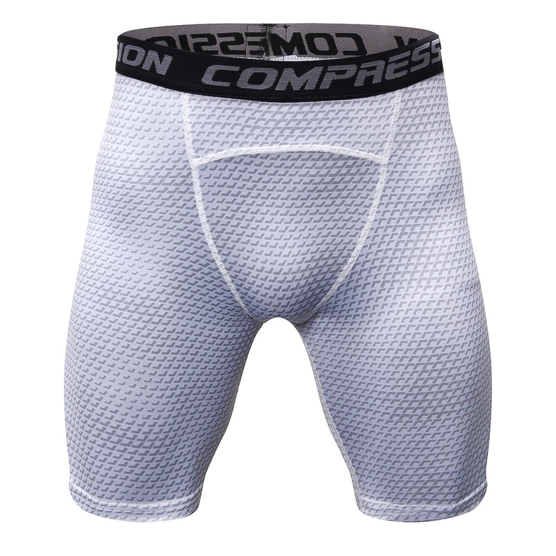 Pantalones cortos de compresión transpirables para hombre, mallas de entrenamiento físico MMA