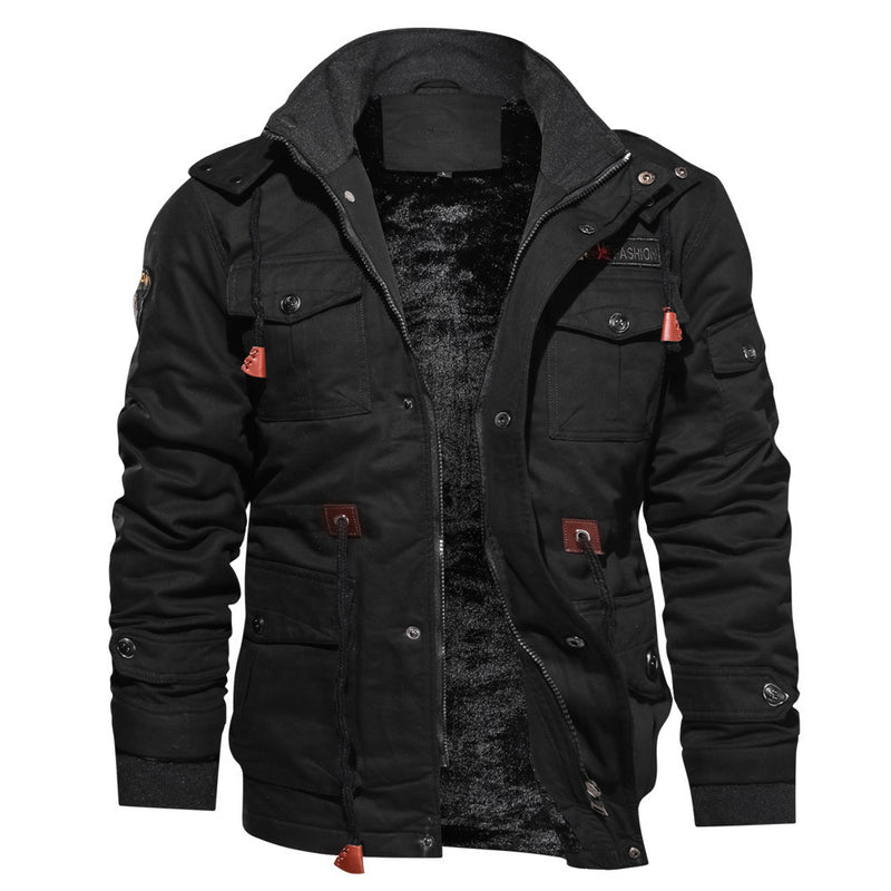 Mountain Skin Men's Winter Fleece Jacket