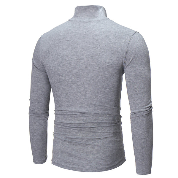 Long sleeve turtleneck sweater men