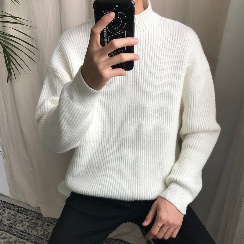 Half-Neck Men's Sweater
