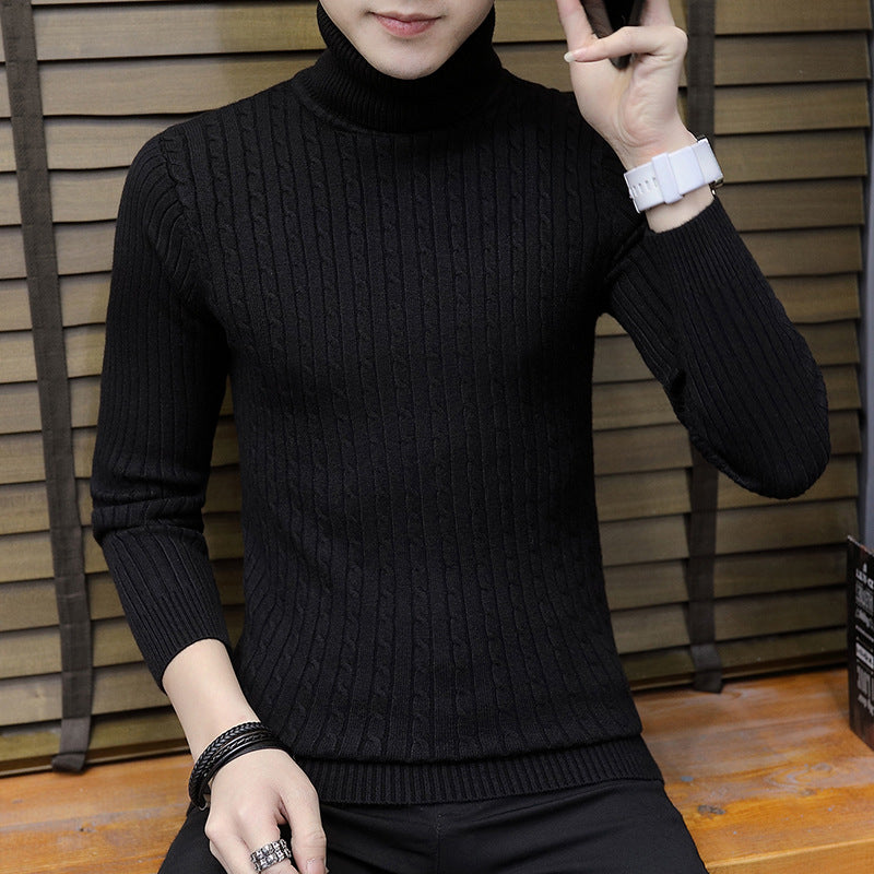 Autumn Style Cross Eight High-neck Trendy Man sweater