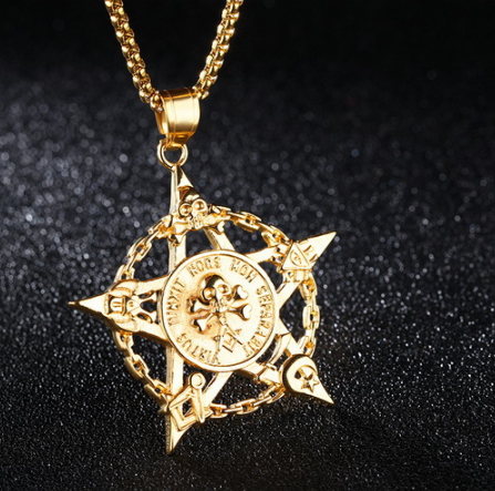 Five-Pointed Star Necklace