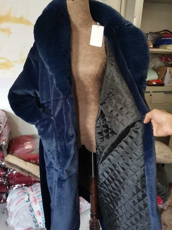 Faux Fur Coat Mid-length Coat