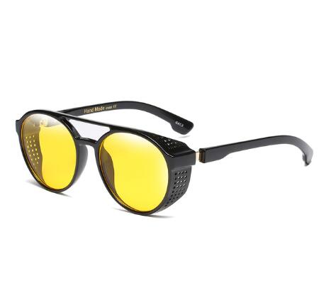 Frosted Sunglasses Retro Double Beam Sunglasses
