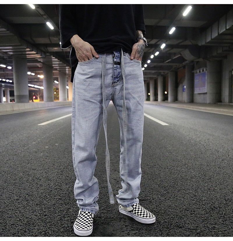 Loose jeans for young guys