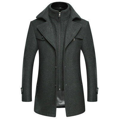 men's Woolen coat