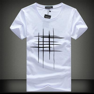 Camiseta de manga corta de algodón